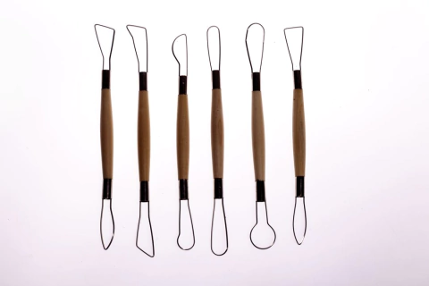 Set de 6 devastadores dobles de 20cm. Punta fina