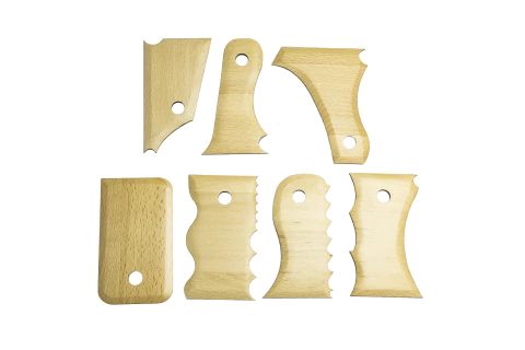 Set de 7 lamas de madera grandes. Dif. Modelos - comprar online