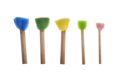 Set de 5 Esponjeadores con figuras