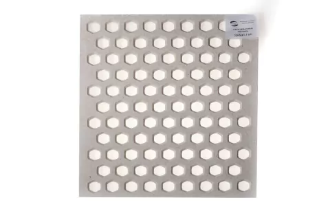 Placa Refractaria Mulcorita Agujereada 1280° 320x320x11