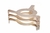 Soporte para Platos Tripode Chico 190x190x30mm
