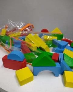 BOLSA DE BLOQUES DE MADERA CHICOS x60 - TIENDA ARLEQUIN 