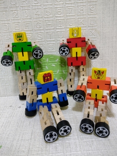 ROBOT TRANSFORMER ARTICULADO - comprar online