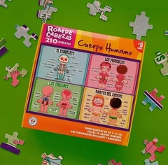 ROMPECABEZAS CUERPO HUMANO 210 PIEZAS - comprar online