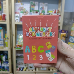ALPHABET AND NUMBERS (Cartas didácticas en inglés)