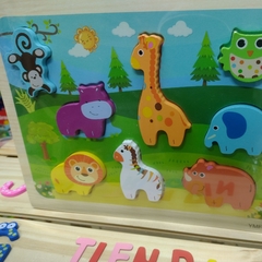 ROMPECABEZAS ENCASTRE DE MADERA 3D en internet