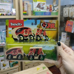 TRENCITY TRENES DE MADERA VS MODELOS - TIENDA ARLEQUIN 