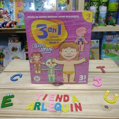 3 en 1: LOTERÍA, JUEGO DE MEMORIA Y 4 EN LÍNEA
