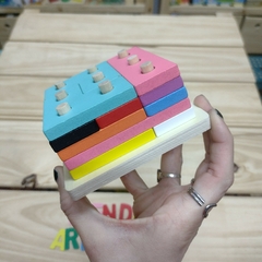 CUBO DE ENCASTRE TIPO TETRIS - TIENDA ARLEQUIN 