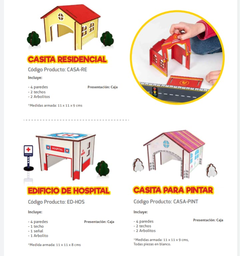 CASAS Y ESTACIONES MIS CALLES - TIENDA ARLEQUIN 