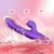 VIBRADOR PONTO G E CLÍTORIS COM TAPPING - Essência Shopp