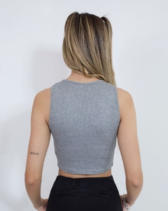 Cropped Thais canelado - JB OUTFIT