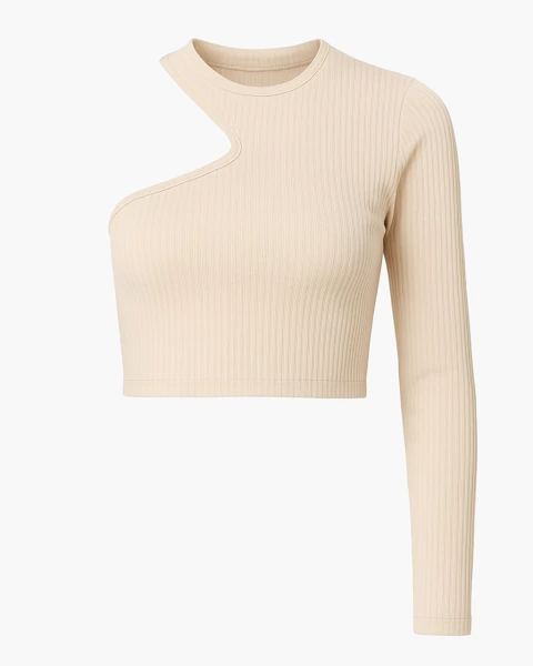 Cropped Alana canelado - comprar online