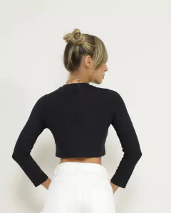 Cropped Manu canelado - loja online