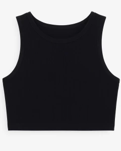 Cropped Thais canelado - comprar online