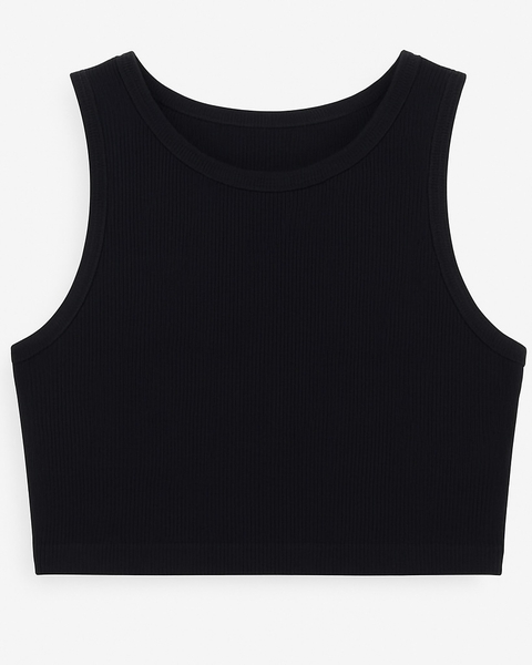 Cropped Thais canelado - comprar online
