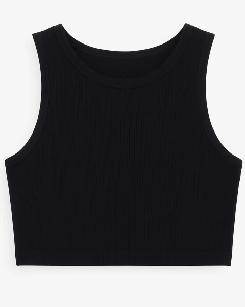 Cropped Thais canelado - comprar online