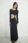 Vestido longo Maju