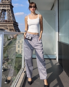 Calça baggy alfaiataria - comprar online