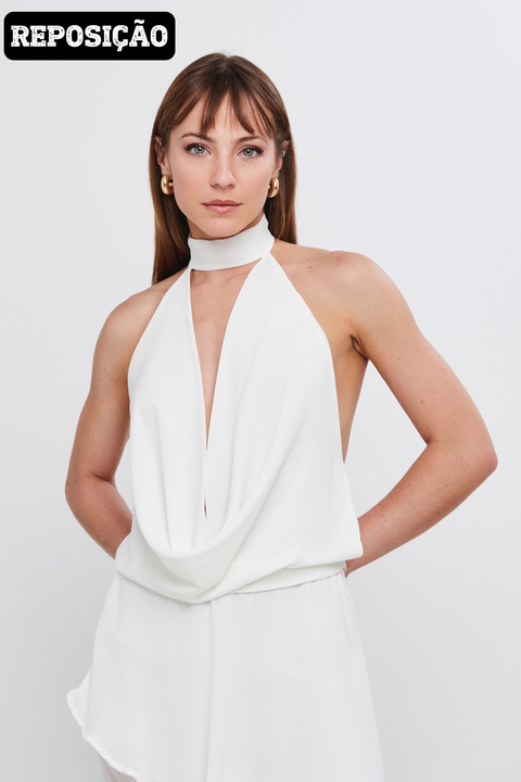 Blusa Hailey off white - comprar online