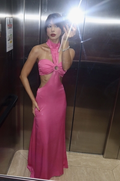 Vestido Georgia acetinado - JB OUTFIT