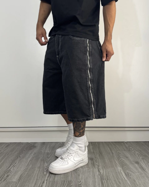 Bermuda baggy Zipper - comprar online