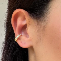 Piercing Six com Zirconia Ouro - comprar online