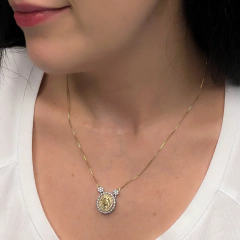 Medalha Milagrosa Nossa Senhora das Graças 2 banhos - loja online