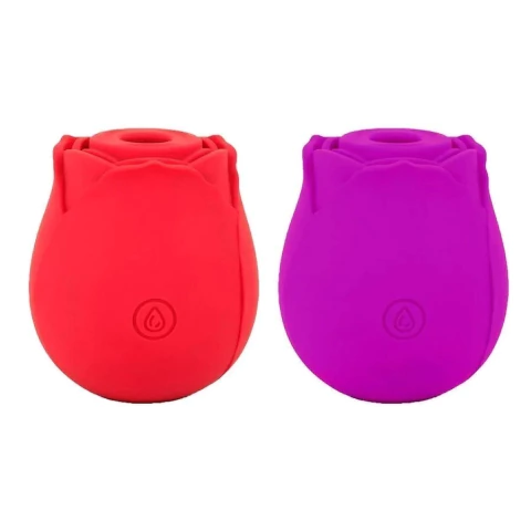 Rosa Estimuladora de Clitóris 10 Modos Recarregável