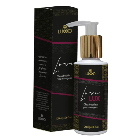 Oleo Afrodisiaco Love Lux - Massagem Afrodisiaca - 120ml