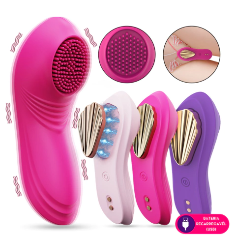Vibrador de Calcinha Por App 10 Modos de Vibração Recarregável