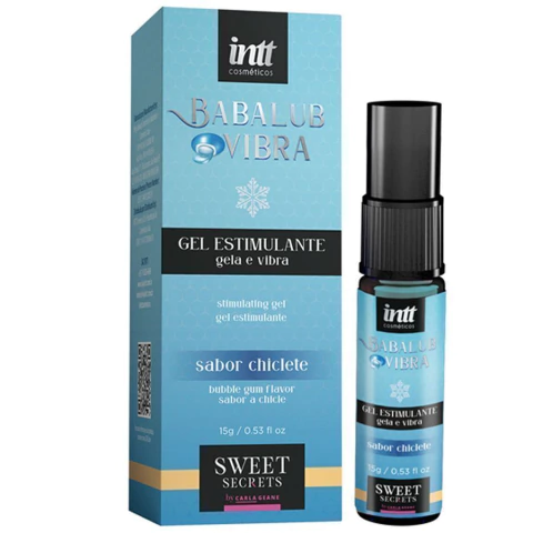 Babalub Vibra Excitante que Esfria e Vibra 15g Linha Sweet Secrets