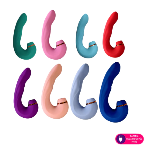 Luck estimulador 3 em 1 Recarregável