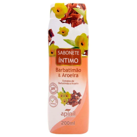 Sabonete Intimo de Barbatimão e Aroeira 200ml