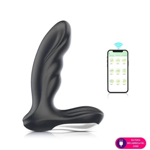 Olavo Massageador de Próstata Por Aplicativo - Recarregável