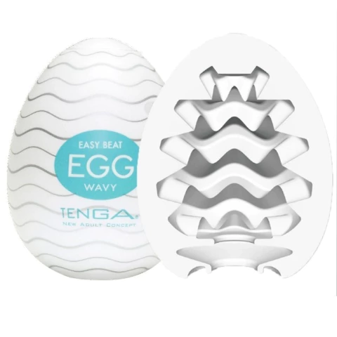 Magical Kiss Egg Wavy Masturbador