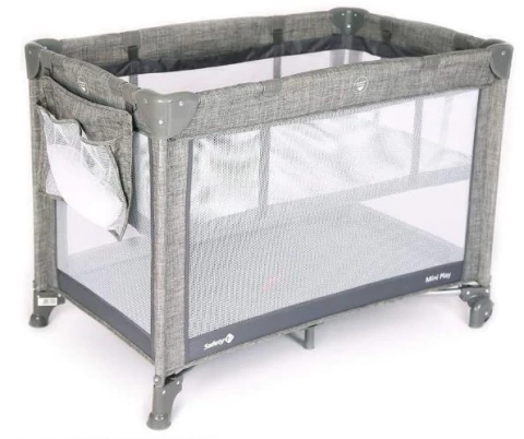 Berço Portátil Mini Play Grey Safety 1st