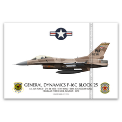 GENERAL DYNAMICS F-16C BLOCK 25 - USAF 84-1236