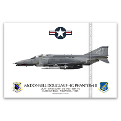 MCDONNELL DOUGLAS F-4G PHANTOM II, USAF, S/N 69-0249, 3rd TFS, 90th TFS.