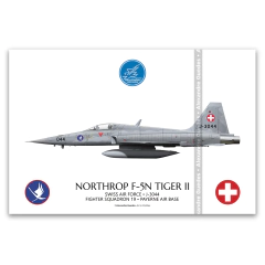 NORTHROP F-5N TIGER II, SWISS AIR FORCE, J-3044.