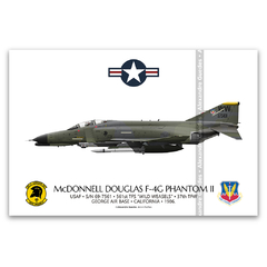 MCDONNELL DOUGLAS F-4G PHANTOM II, USAF, S/N 69-7561, 561st TFS, 37th TFW.