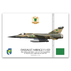 DASSAULT MIRAGE F-1 ED, FREE LIBYAN AIR FORCE, 518, Nº 1012, SQUADRON.