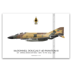 MCDONNELL DOUGLAS F-4D PHANTOM II, IIAF, 14870, 7th TFB.