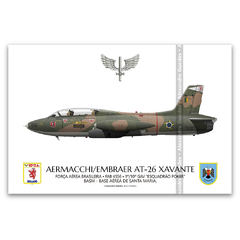 AERMACCHI/EMBRAER, AT-26 XAVANTE, FAB 4556, POKER