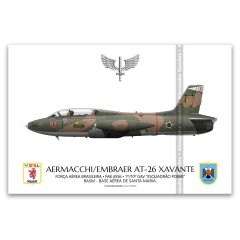 AERMACCHI/EMBRAER, AT-26 XAVANTE, FAB 4556, POKER