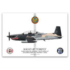 KAI KT-1P “TORITO” • FUERZA AÉREA DEL PERÚ • 447 • GRUPO AÉREO Nº7 Escuadrón Aéreo 711 “PANTERAS”