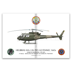 Helibrás HA-1 AS-550 A2 FENNEC AvEx, EB 1033, 3º BAVEX