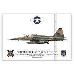 NORTHROP F-5C "SKOSHI TIGER", USAF, S/N 14-13314, 3th TFW.