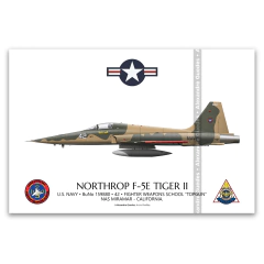 NORTHROP F-5E TIGER II, U.S. NAVY, BuNo 159880, FWS "TOPGUN".