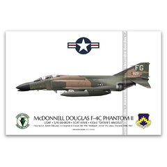 MCDONNELL DOUGLAS F-4C PHANTOM II, USAF, S/N 64-0829, SCAT XXVII
